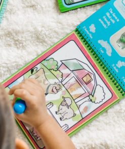 Melissa & Doug On the Go Water Wow! Water-Reveal Activity Pads, 3-pk, Animals, Alphabet, Numbers - 3-Pack Of Reusable No-Mess Travel Activities For Kids Bundle: Animals, Alphabet, Numbers Standard Packaging 37 814i5JfF3L