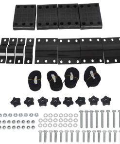 ECOTRIC Kayak Roof Rack J-Bar Rack HD Universal Kayak Carrier Holder Canoe Boat Surf Ski Board Roof Top Mounted on Crossbar for Car SUV Truck Set of 4 35 814idW8bMqL