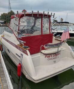 Amarine Made Boat 4pcs Fishing Rod Holder, Stainless Rail Mount Clamp on Rod Holder, Adjustable Fishing Pole Holder for Rails 7/8" to 1" 31 814isLwY90L