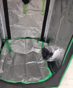 Green Hut 2x2 Grow Tent, 24"x24"x36" 600D Mylar Hydroponic Growing Tents for Plants Inside Reflective Grow Tent Growing Room Hydroponic System 24"X24"X36" 31 814j4vg5zJL