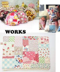 flic-flac 200pcs 4 x 4 inches (10cmx10cm) Cotton Craft Fabric Bundle Squares Patchwork Lint DIY Sewing Scrapbooking Quilting Dot Pattern Artcraft 200pcs 10cm*10cm 33 814kIflQqtL