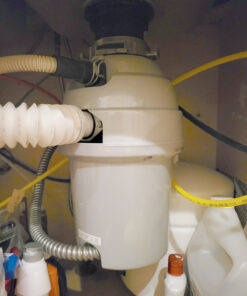 Waste King 1 HP Garbage Disposal with Power Cord, Food Waste Disposer for Kitchen Sink, L-8000 42 814kVupyygL