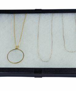 SE Glass Top Display Box - JT928 12" x 8-¼” x ¾" 14 814mX0WTiML