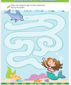 School Zone - Mazes Preschool Workbook - 32 Pages, Ages 3 to 5, Preschool to Kindergarten, Maze Puzzles, Colorful Pictures, and More (School Zone Activity Zone® Workbook Series) 12 814miEOh7CL