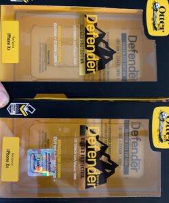 OtterBox iPhone XR Defender Series Case - BLACK, rugged & durable, with port protection, includes holster clip kickstand 39 814n5uYAO3L