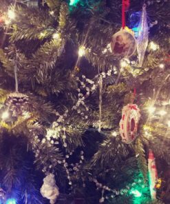 Kurt Adler 6' Plastic Ice Wire Clear Garland (Clear, 1 Pack) 46 814n7h kuL