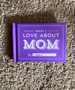 Knock Knock What I Love about Mom Fill in the Love Book Fill-in-the-Blank Gift Journal, 4.5 x 3.25-inches 33 814oKQTRLeL