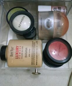 iDesign BPA-Free Plastic 3-Drawer Vanity Organizer - 6.5" x 6.5" x 6.5", Clear 42 814pd9CR17L