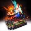 Magical Flames Fire Color Changing Packets for Campfires, Fire Pit, Outdoor Fireplaces - Camping Essentials for Kids & Adults - 25 Pack 25 pk Magical - 0.8 Oz 11 814prpm7LiL 1