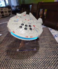 STAR WARS Millenium Falcon Bluetooth Speaker Portable Wireless Crystal Clear for Home, Travel, Outdoor, Rechargeable, Compatible with iPhone Samsung GRAY 34 814rWslJkPL