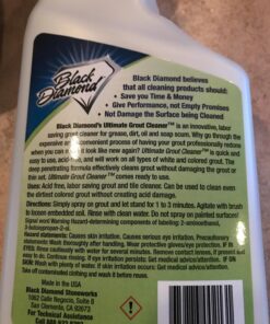 Ultimate Grout Cleaner Spray for Tile - Heavy Duty Grout and Tile Cleaner for Tile Floors & Shower Grout Cleaner - Tile Floor Cleaner Removes Dirt, Grease and Soap Scum from Tile & Grout - 32 fl oz 1 Quart 54 814s4y6rBFL