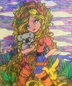 Mermaids, Fairies, & Other Girls of Whimsy Coloring Book: 50 Fan Favs 57 814sCmgYgL