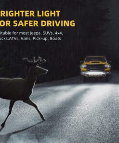 DWVO 52 Inch LED Light Bar 750W Curved Triple Row 50000LM Work Light Upgrade Chipset Offroad Driving Fog Lamp (32 INCH) Black 30 INCH 36 814sgmXMFkL