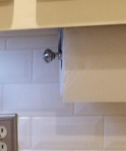 iDesign Steel Versatile Wall Mount Paper Towel Holder The York Lyra Collection, 15.3" x 5.2" x 2", Chrome 15.3" x 5.2" x 2" 36 814uztFQc6L