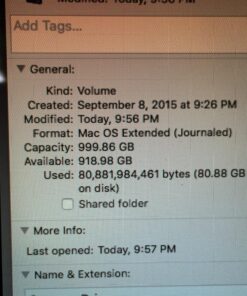Seagate Backup Plus Slim for Mac 1TB External Hard Drive HDD – USB 3.0, Time Machine Compatible 2 Months Adobe CC Photography (STDS1000100) 26 814xM9nV2wL