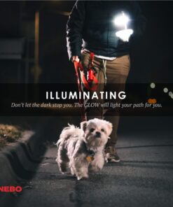 NEBO Stainless Steel 6668 GLOW - Light + Handle for your 30oz tumbler - YETI Rambler, Ozark Trail and more,Black, 1 Count (Pack of 1) Nebo Glow Tumbler Handle 32 814y2cEF1cL