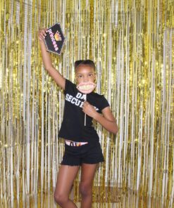 amscan 270099 Let's Party Photo Fun Signs Game Game Collection 1 piece Party Accessory, Multicolor, 6 1/2" x 7 1/2" 6 814ykpafa8L