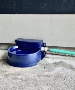 Coastal Pet Bergan Auto-Wata - Outdoor Dog & Cat Water Dispenser - Automatic Water Bowl for Pets - Made from Durable, BPA-Free Plastic - Self-Watering Cat & Dog Bowl - Navy, 48 Ounces 28 8150gTRo17L 1