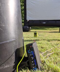 Pyle Home Home Audio Power Amplifier System with Bluetooth - 2X120W Mini Dual Channel Mixer Sound Stereo Receiver Box w/ RCA, AUX, Mic Input - For Amplified Speakers, PA, Theater, Studio Use -PTA4 39 8151Z7MsbxL