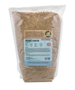 Scratch and Peck Feeds Organic Starter Mash Chick Feed - 10-lbs - 20.5% Protein, Non-GMO Project Verified, Naturally Free Chick Food 10 Pound (Pack of 1) 9 8152JFlerTL