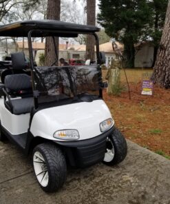 9.99WORLD MALL Golf Cart Side Mirrors, No Drilling 180 Degree Rotation & Foldable-HD Shatterproof Glass Mirrors for Golf Cart Club Car EZGO and Other (Multiple Size Clips) (New for 2022) New for 2022 17 8154d8WUOiL