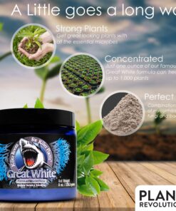 Plant Revolution PRPSGW01 Premium White Mycorrhizae, 1 oz, 1 Ounce, Gray 25 8155ViDU tL