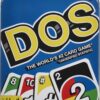 Mattel Games Dos Card Game for Kids, Adults and Game Night in a Portable and Collectible Storage Tin for 2-4 Players 44 8156NoR3J5L
