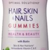 Nature's Bounty Hair Skin and Nails, 230 Gummies, 230 Count (Pack of 1) 230 Count (Pack of 1) 26 8156eSEoRkL