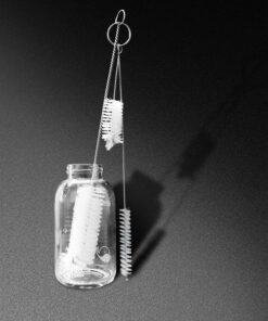 Living and Giving 3Pcs Set of Bottle Cleaning Brushes Kitchen Nylon Multifunction Clean Brush Set (L.&G.) White One Size 12 8156rc4q9oL