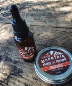 Rocky Mountain Barber Company Men’s Cedarwood Beard Oil - Featuring Grapeseed Oil, Coconut Oil, Argan Oil and Real Cedarwood Essential Oil 25 81577Yo7odL