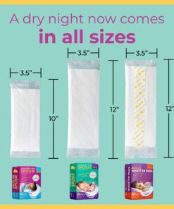 Sposie Diaper Booster Pads - Diaper Pads Inserts Overnight, Cloth Diaper Inserts and Overnight Diapers Size 4-6, Diaper Liners Baby Products 37 8158ZmSUaiL