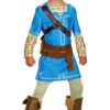 Link Breath Of The Wild Deluxe Costume, Blue, Small (4-6) Small (4-6) 17 815939d7TbL
