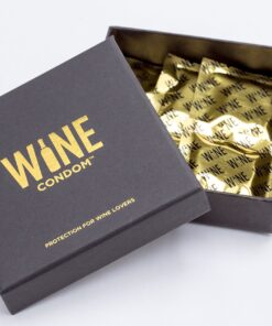 The Original Wine Condoms | Wine & Beverage Bottle Stopper | Air-Tight Grip | Prolong Beverage Freshness | FUNctional Novelty Gift | Food Grade 100% Rubber Latex | Tuxedo Black | Set of 6 18 815CGYFXcLL