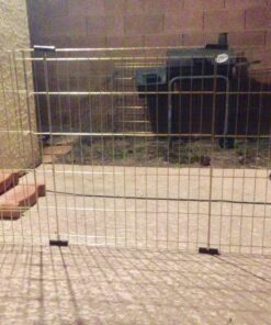 MidWest Homes for Pets Foldable Metal Dog Exercise Pen / Pet Playpen, Gold zinc w/ door, 24'W x 30'H, 1-Year Manufacturer's Warranty 30" H 42 815D8LXVqvL