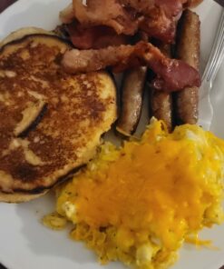 Keto Pancake & Waffle Mix by Birch Benders, High Protein, Gluten-free, Made with Almond, Just Add Water, 10 oz (Pack of 3) 10 Ounce (Pack of 3) 42 815DjVz04AL