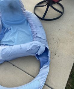 Kelsyus Spring Float Pool Lounger Chair, Light Blue Chaise 37 815FOTAExmL