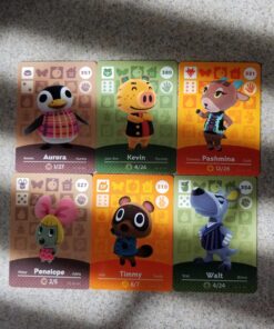 Nintendo Animal Crossing amiibo Cards Series 4 for Nintendo Wii U, 1-Pack (6 Cards/Pack) 40 815HyqK37nL