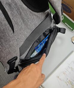 Matein Travel Laptop Backpack, Business Anti Theft Slim Durable Laptops Backpack with USB Charging Port, Water Resistant College School Computer Bag Gifts for Men & Women Fits 15.6 Inch Notebook, Grey Austere Grey 64 815Jl3nEukL 1