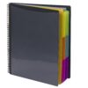 Smead Project Organizer, 24 Pockets, Grey with Assorted Bright Tabs, Tear Resistant Poly Material, 1/3-Cut Tabs, Letter Size (89206) 24 Pocket Yellow, Pink, Lime, Blue, Purple 36 815Kxl5QKyL