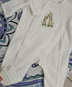 Little Me Unisex Baby 2 Piece Footie and Cap, Giraffe Newborn 26 815L3E WEiL