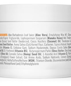 Face Moisturizer for Dry Skin - Facial Moisturizer for Women & Men - Dry Skin Face Moisturizer with Manuka Honey, Aloe Vera & Cehami - Soothing & Redness Relief Face Creams for Sensitive Skin & Eczema 21 815LO8cXfS