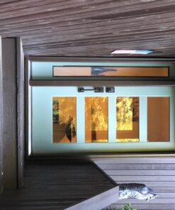 Kwikset San Clemente Front Door Lock Handle and Deadbolt Set, Entry Handleset Exterior with Interior Reversible Lever, Venetian Bronze, Pick Resistant SmartKey Rekey Deadbolt Security 37 815M 5mlG2L