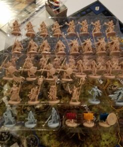 Blood Rage (Core Box) | Strategy Game | Viking Fantasy Board Game | Tabletop Miniatures Battle Game for Adults and Teens | Ages 14+ | 2-4 Players | Avg. Playtime 60-90 Mins | Made by CMON 32 815OXVvjrNL