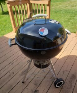 3 1/8 inch Charcoal Grill Temperature Gauge, Accurate BBQ Grill Smoker Thermometer Gauge Replacement for Oklahoma Joe's Smokers, and Smoker Wood Charcoal Pit, Large Face Grill Temp Thermometer 1 Pack 33 815R0CxHBiL