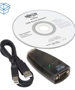 Tripp Lite Keyspan High-Speed USB to Serial Adapter, PC & Mac, USB-A to DB9 RS232 Male, 3 Foot / 0.91 Meter Cable, 3-Year Warranty (USA-19HS) 20 815R6lG0nAL
