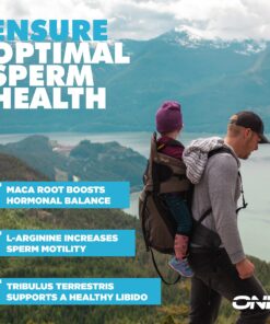 Conquer Mens Fertility Supplement - Testosterone Booster for Men w/Maca Root, Horny Goat Weed & Tribulus Terrestris - Male Fertility Supplement - Libido Booster for Men - Male Enhancement Pills -60Ct 21 815SdLufyL 1