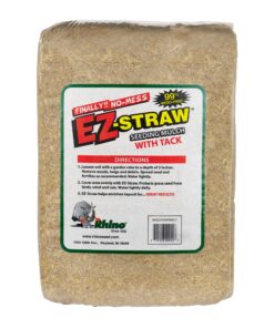 Alternative view of EZ Straw Seeding Mulch with Tack - Biodegradable Organic Processed Straw – 2.5 CU FT Bale (Covers up to 500 sq. ft.), Multi