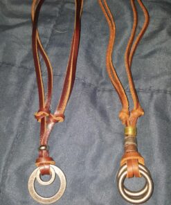 FIBO STEEL Alloy Vinatge Pendant Necklace for Men Leather Chain Adjustable 2 Pcs a Set 60 815TMMbCsaL