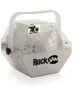 Alternative view of RockJam Lightshow Machine with Built-in LEDs, 1 Liter of Bubble Liquid, & (BB-AC-2)