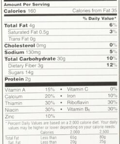 Kellogg's Nutri-Grain Cereal Bars made with 14g Whole Gain, Apple Cinnamon, 24.8oz (Pack of 6, 96 bars) 24.8 Ounce (Pack of 6) 14 815V026M3L